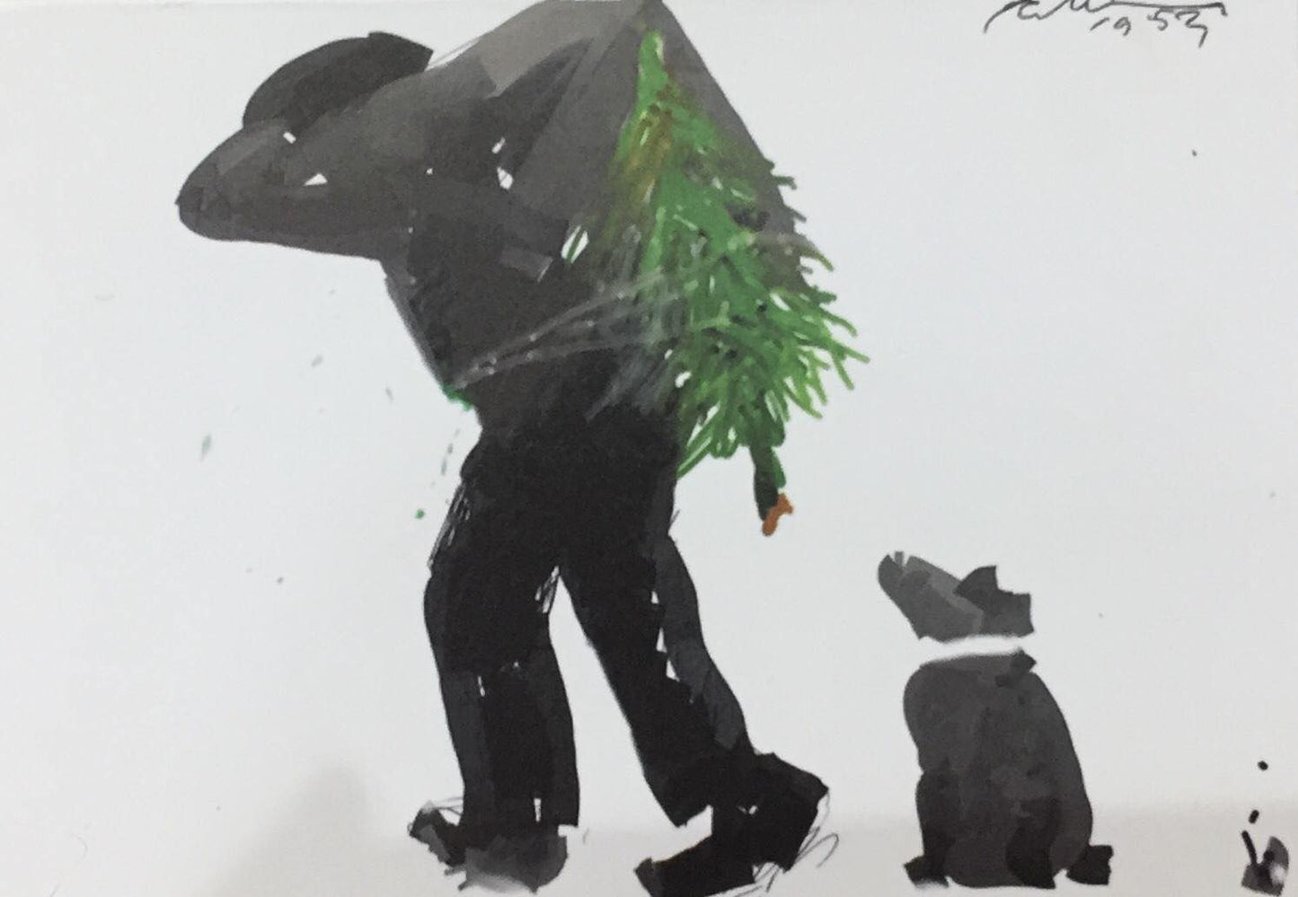 The Coalman at Christmas